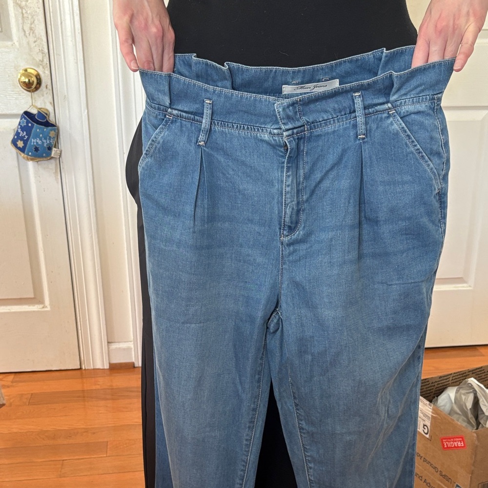 Mavi Relaxed Blue Denim Trousers New
